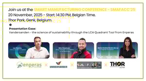 Enperas at Smart Manufacturing Conference - SMAFACC'25 at the Thor Park Community in Genk, Belgium