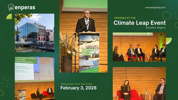 Enperas at the Climate Leap Event in Mechelen, Belgium